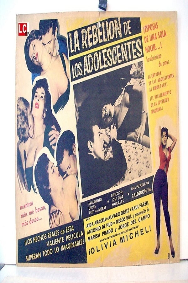 Cover of the movie La rebelión de los adolescentes