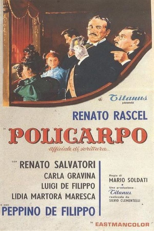 Cover of the movie Policarpo, ufficiale di scrittura