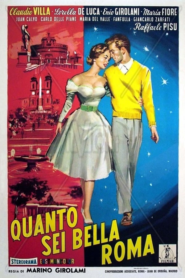 Cover of the movie Quanto sei bella Roma