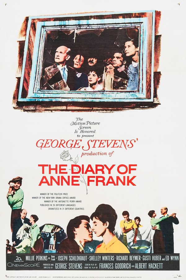 Cover of the movie The Diary of Anne Frank