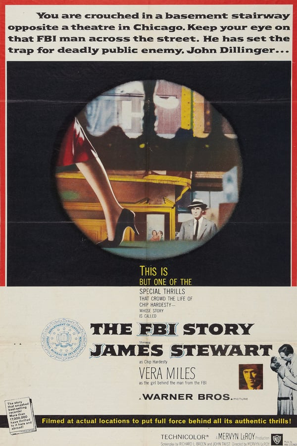 Cover of the movie The FBI Story