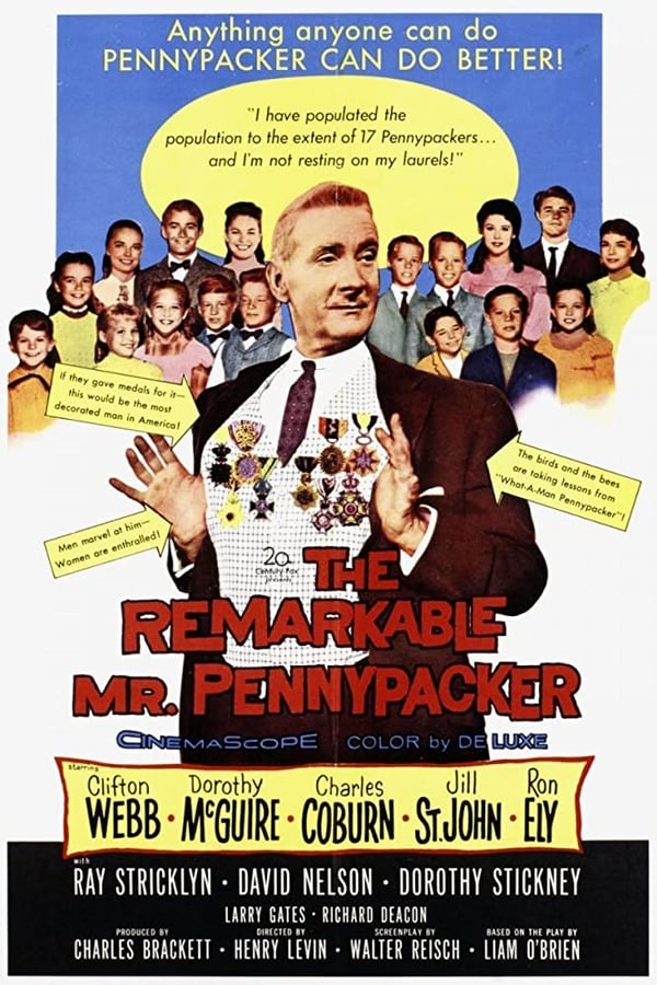Cover of the movie The Remarkable Mr. Pennypacker