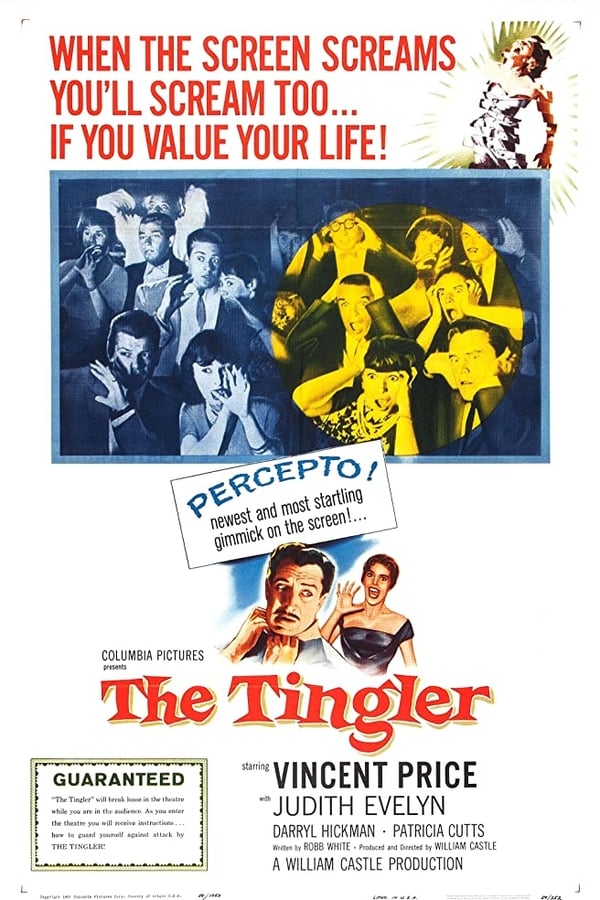 Cover of the movie The Tingler