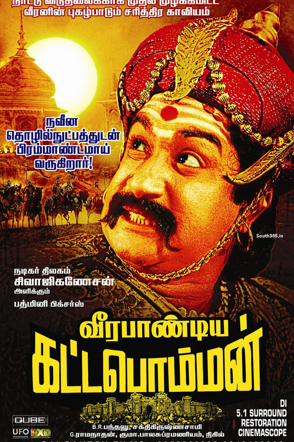 Cover of the movie Veerapandiya Kattabomman