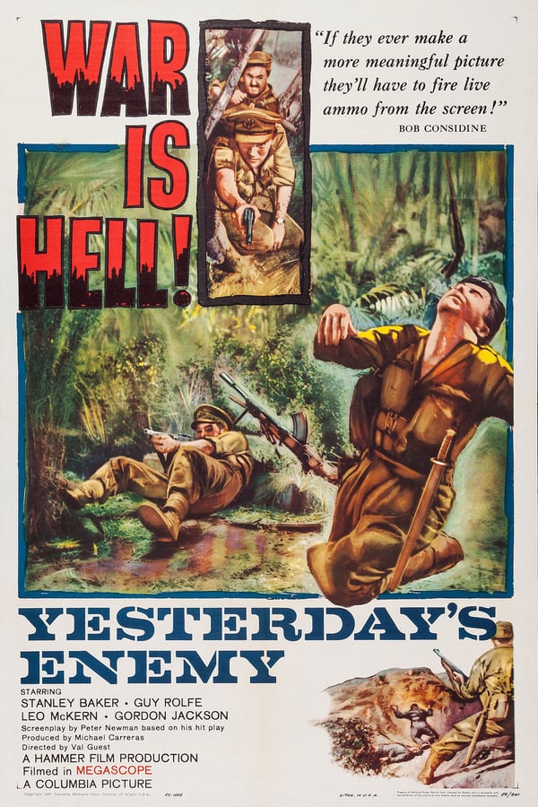 Cover of the movie Yesterday's Enemy