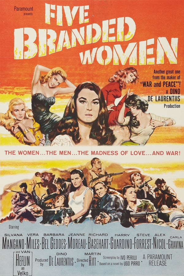 Cover of the movie 5 Branded Women