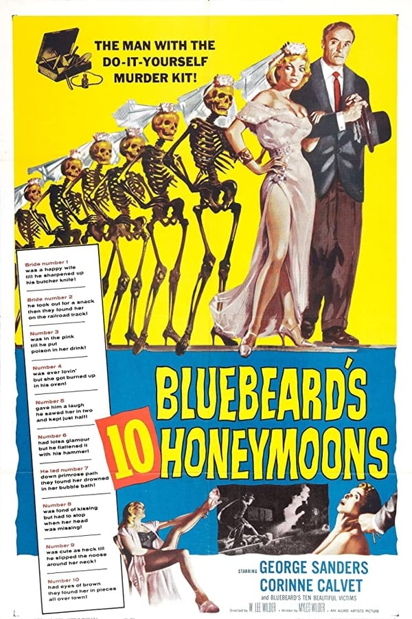 Cover of the movie Bluebeard's 10 Honeymoons