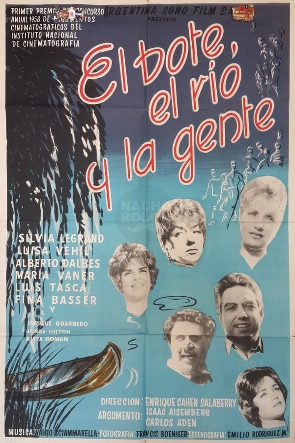 Cover of the movie El bote, el río y la gente