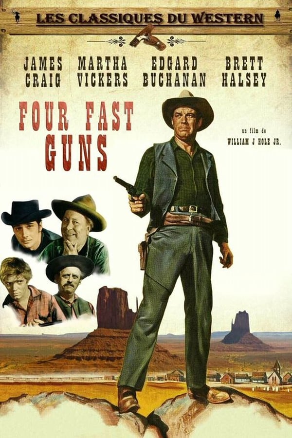 Cover of the movie Four Fast Guns