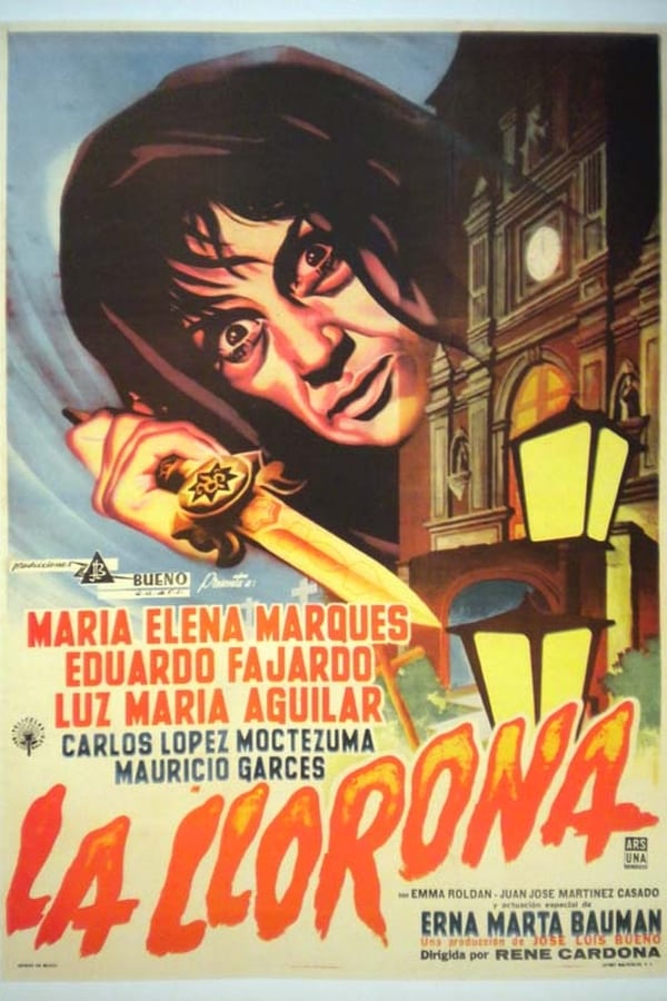 Cover of the movie La llorona
