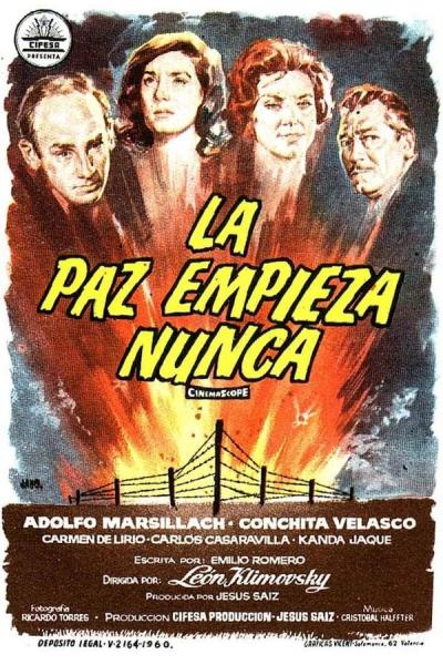 Cover of the movie La paz empieza nunca