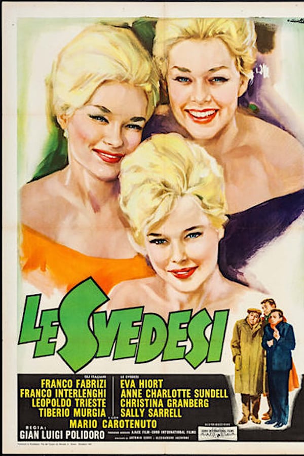Cover of the movie La svedesi