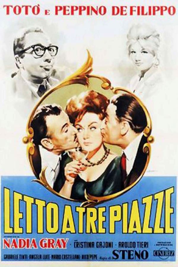Cover of the movie Letto a tre piazze