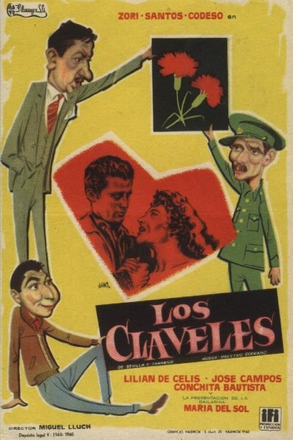 Cover of the movie Los claveles