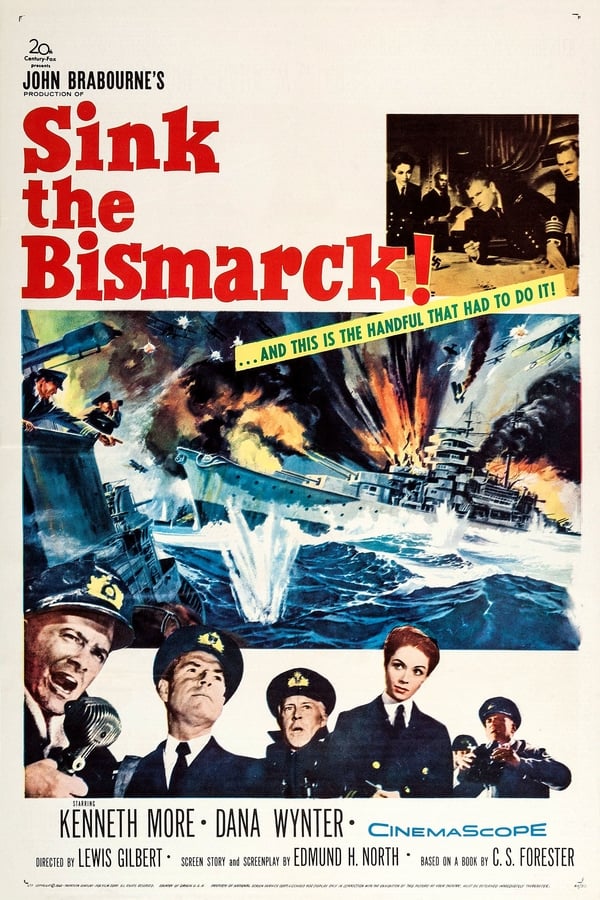 Cover of the movie Sink the Bismarck!