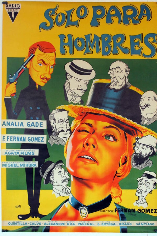 Cover of the movie Solo para hombres
