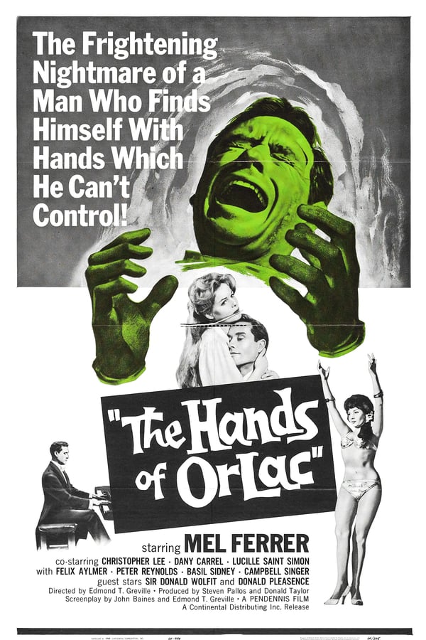 Cover of the movie The Hands of Orlac
