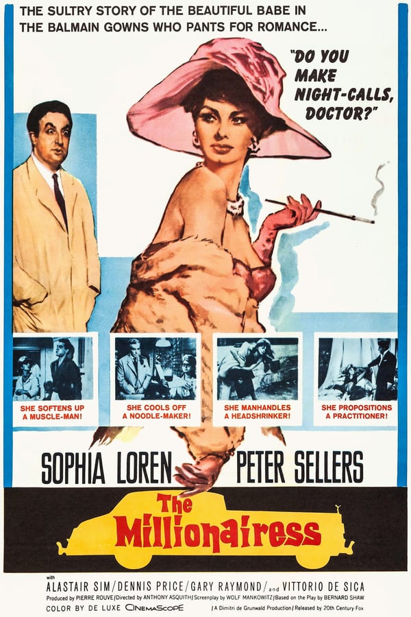 Cover of the movie The Millionairess
