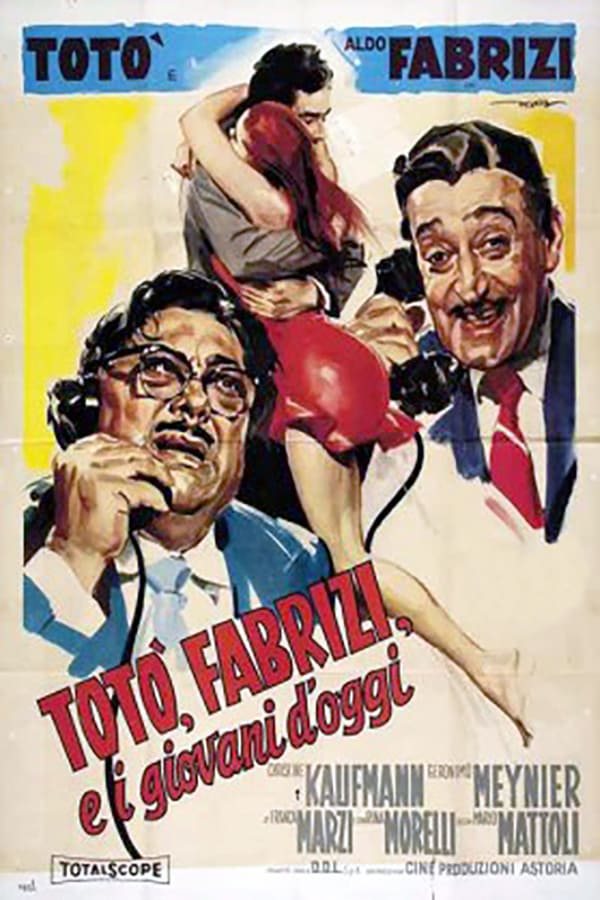 Cover of the movie Totò, Fabrizi e i giovani d'oggi