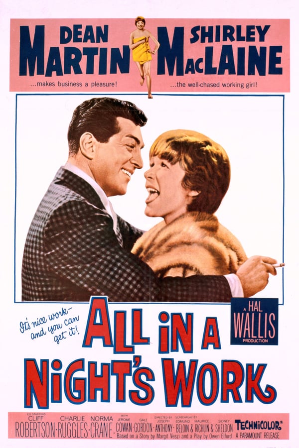 Cover of the movie All in a Night's Work