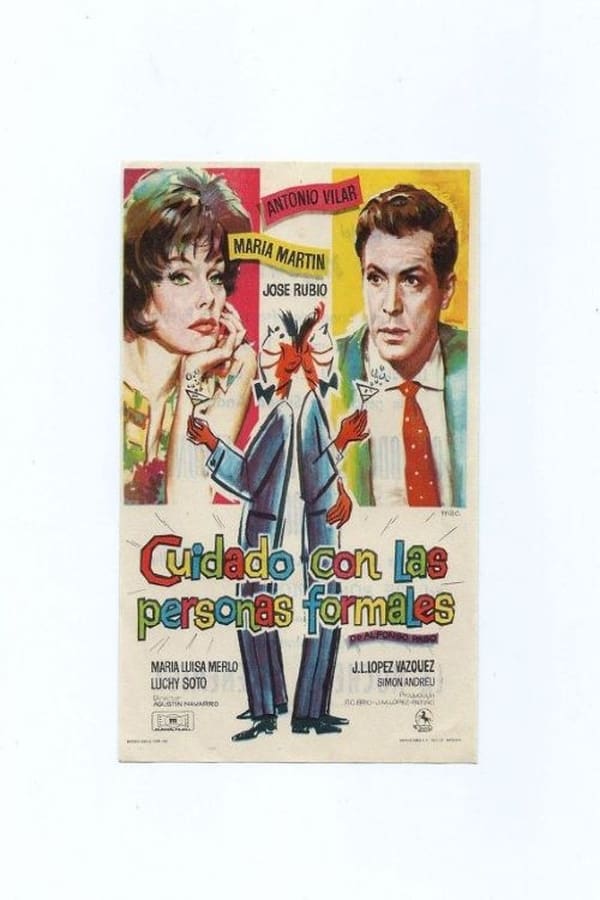 Cover of the movie Cuidado con las personas formales
