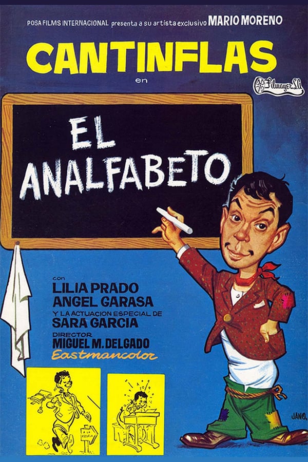 Cover of the movie El Analfabeto