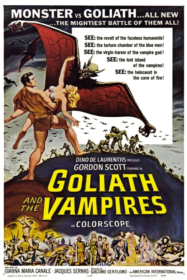 Cover of the movie Goliath and the Vampires
