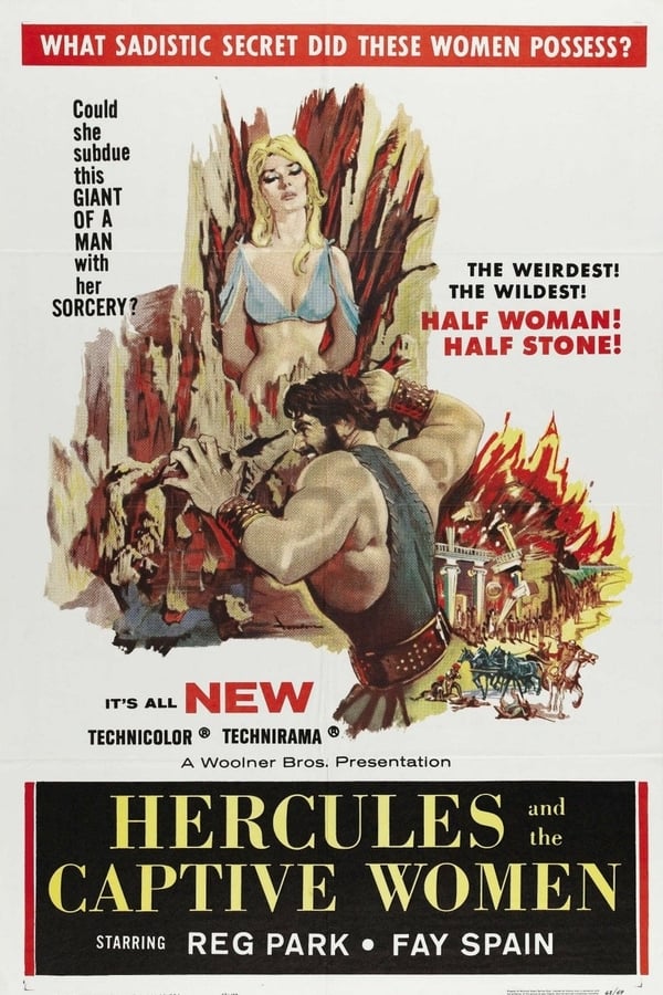 Cover of the movie Hercules and the Captive Women