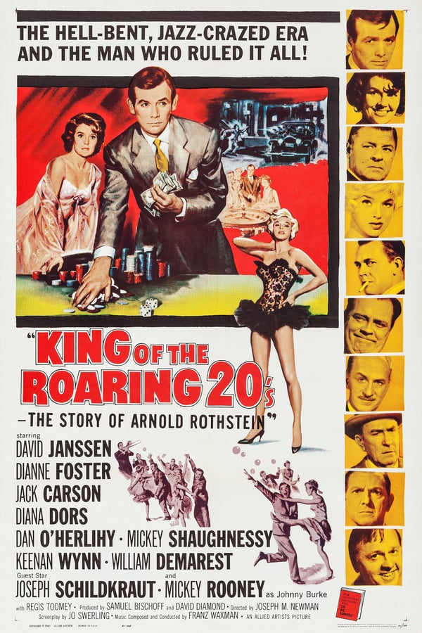 Cover of the movie King of the Roaring 20's – The Story of Arnold Rothstein
