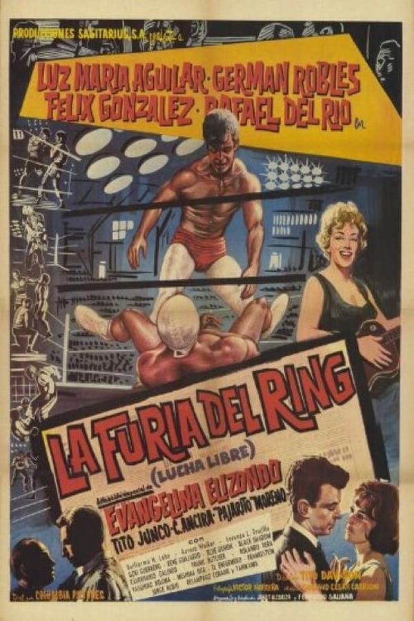 Cover of the movie La furia del ring