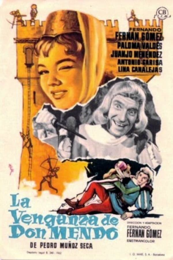 Cover of the movie La venganza de Don Mendo