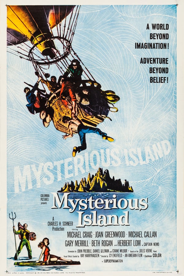 Cover of the movie Mysterious Island