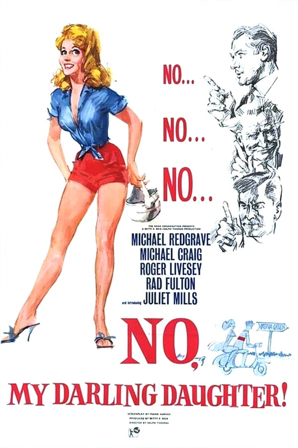 Cover of the movie No, My Darling Daughter