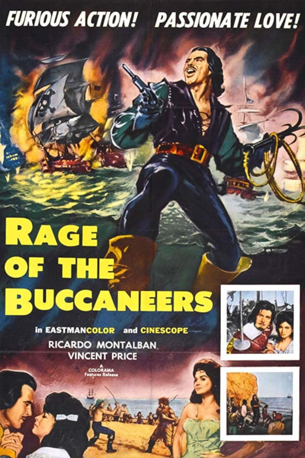 Cover of the movie Rage of the Buccaneers