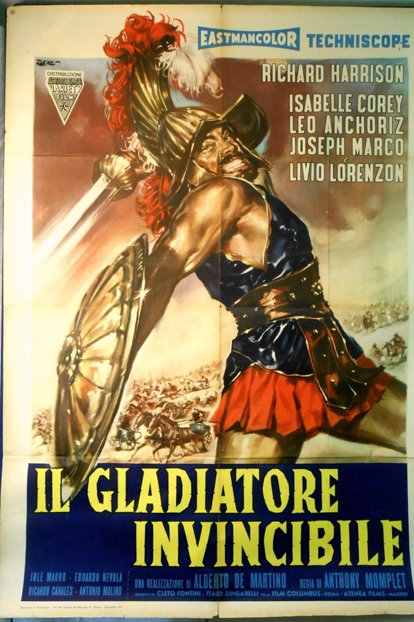 Cover of the movie The Invincible Gladiator