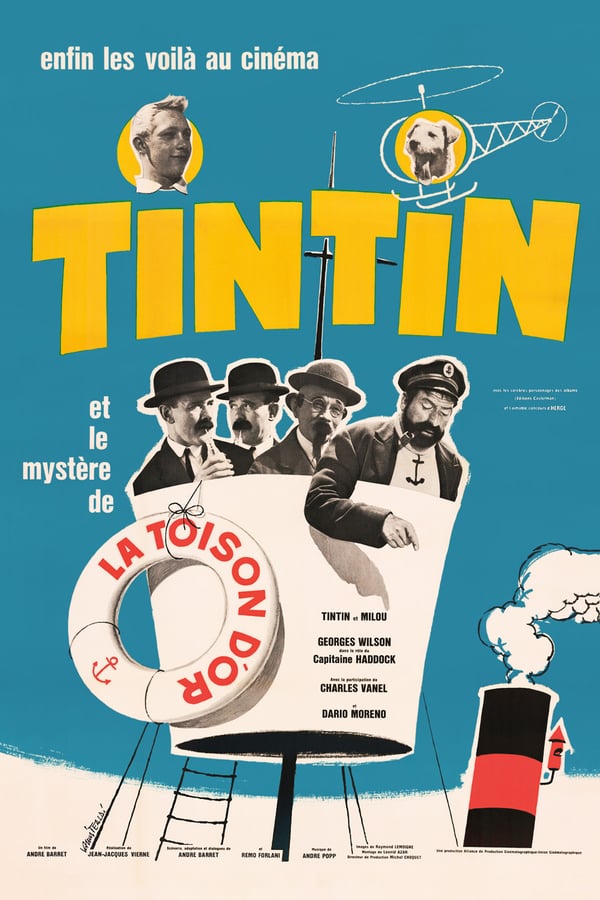 Cover of the movie Tintin and the Mystery of the Golden Fleece