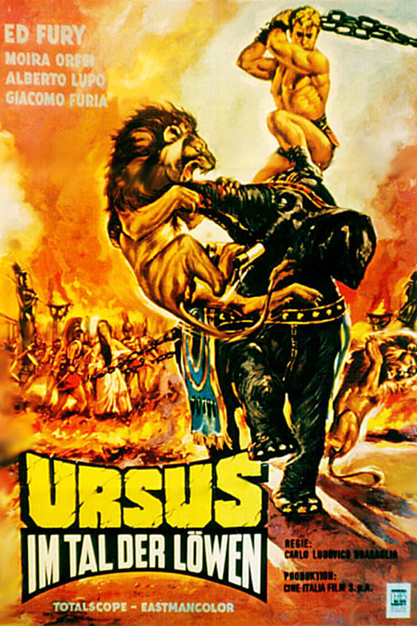 Cover of the movie Ursus in the Valley of the Lions