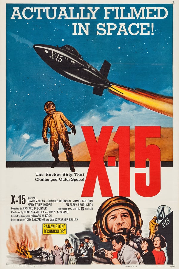 Cover of the movie X-15