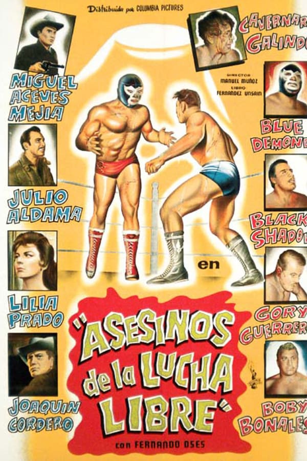 Cover of the movie Asesinos de la lucha libre