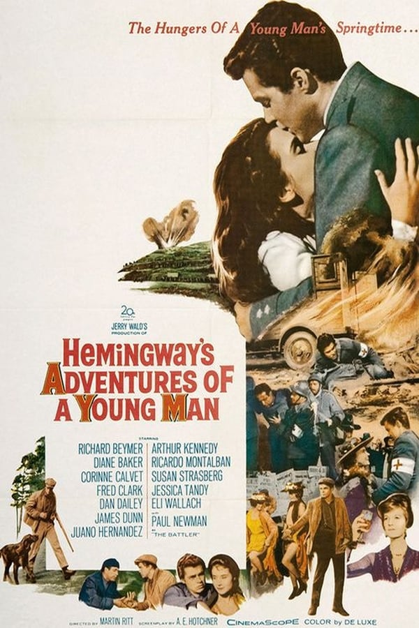 Cover of the movie Hemingway's Adventures of a Young Man