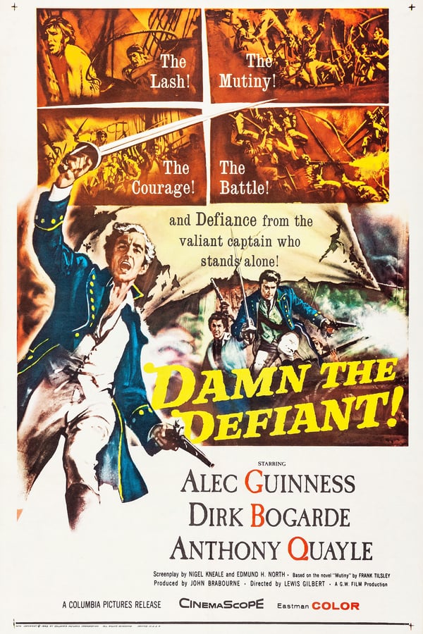 Cover of the movie H.M.S. Defiant