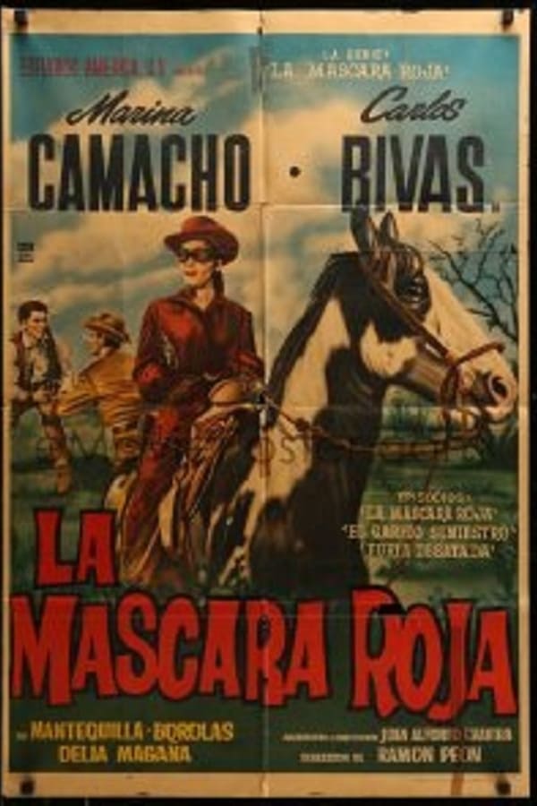 Cover of the movie La máscara roja