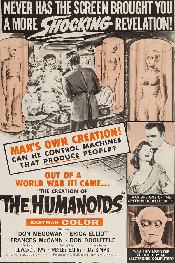 Cover of the movie The Creation of the Humanoids