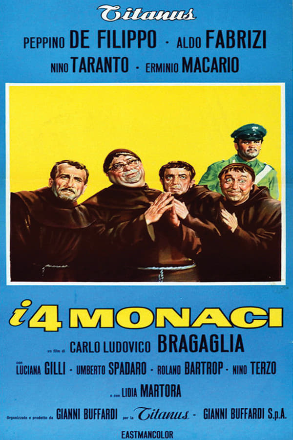 Cover of the movie The Four Monks