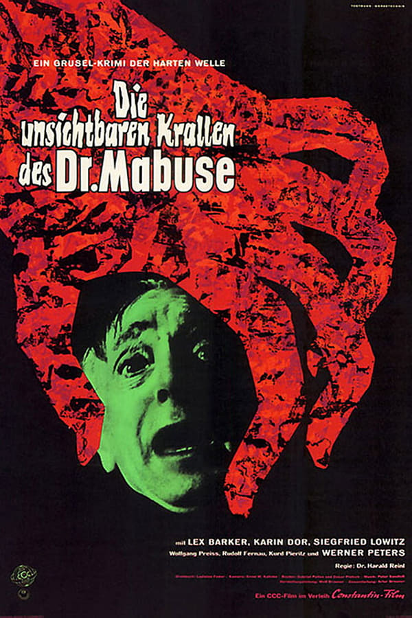 Cover of the movie The Invisible Dr. Mabuse