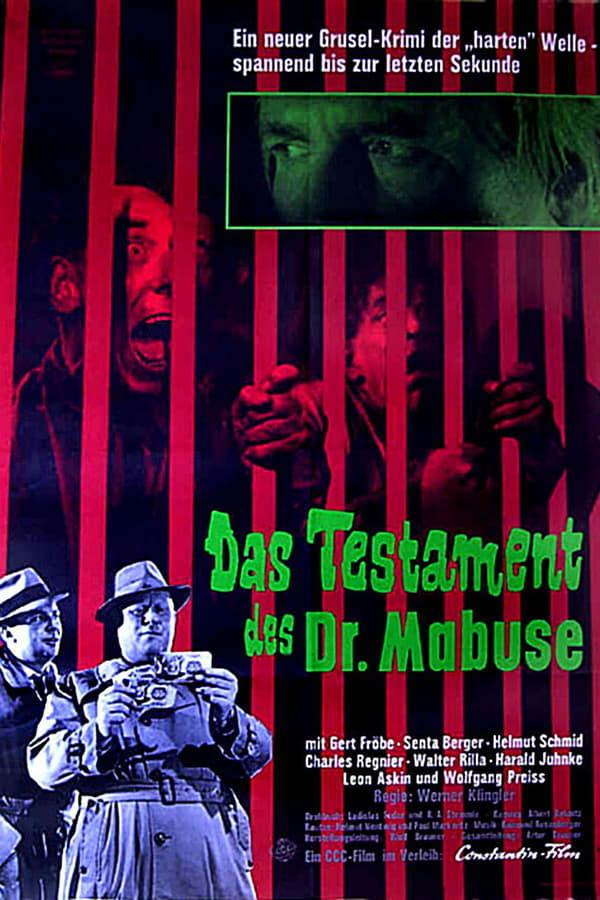 Cover of the movie The Terror of Doctor Mabuse