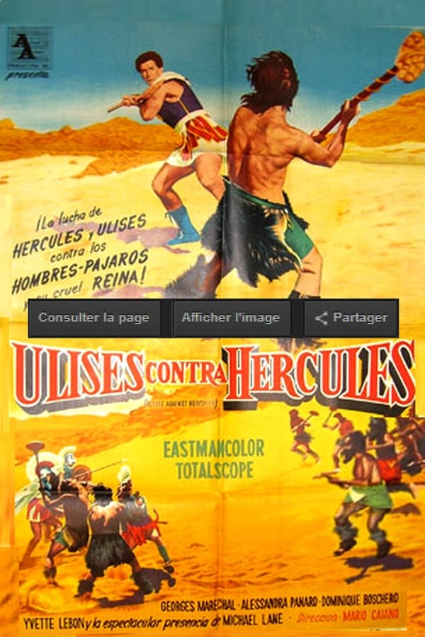 Cover of the movie Ulysses Against the Son of Hercules