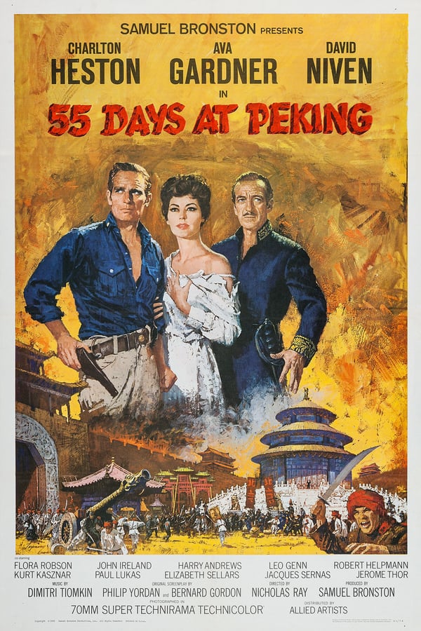 Cover of the movie 55 Days at Peking
