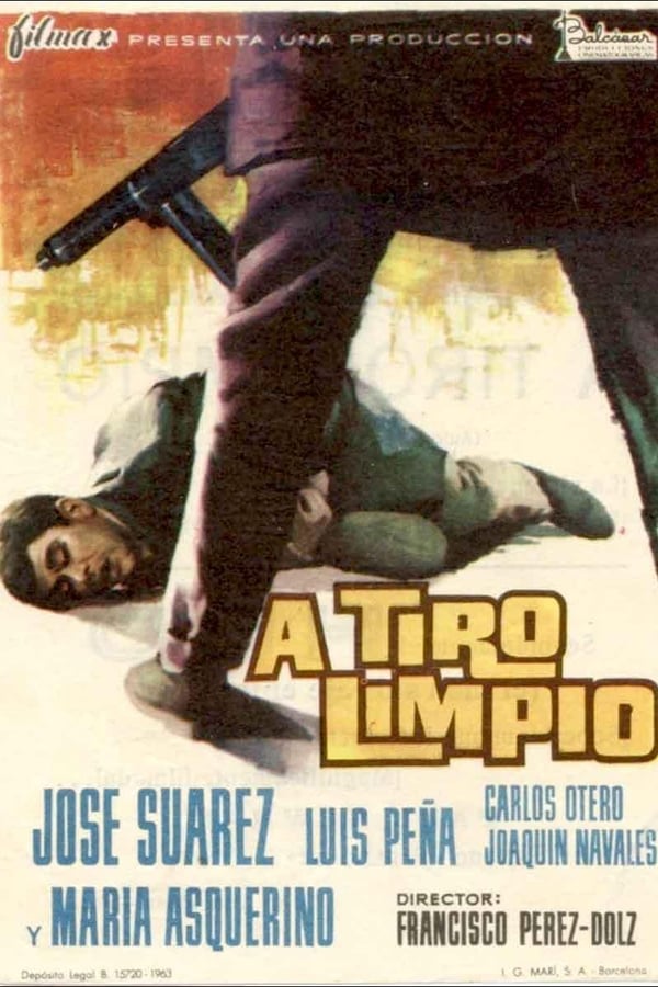 Cover of the movie A tiro limpio
