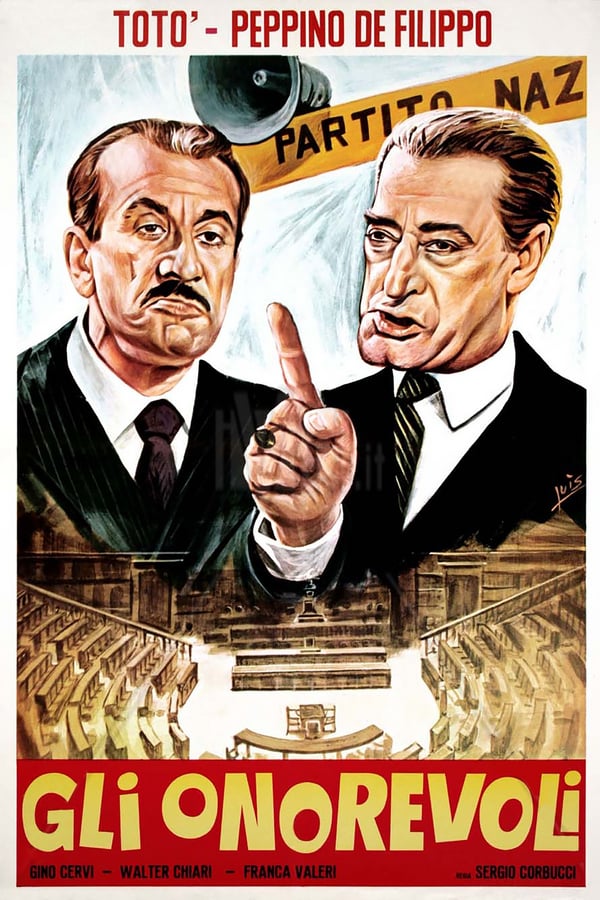 Cover of the movie Gli onorevoli